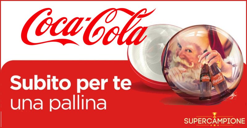Coca Cola ti regala le palline di natale