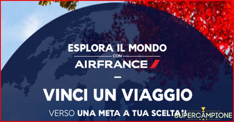 Vinci un viaggio per 2 persone con destinazione a tua scelta Vinci un viaggio per 2 persone con destinazione a tua scelta