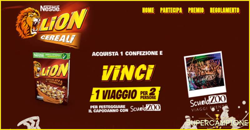 Vinci subito un viaggio per 2 persone per festeggiare il capodanno con ScuolaZoo Vinci subito un viaggio per 2 persone per festeggiare il capodanno con ScuolaZoo