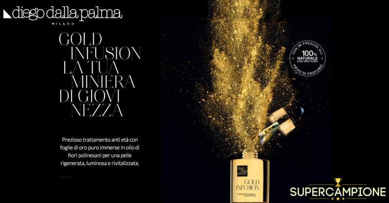 Campioni omaggio Gold Infusion Diego dalla Palma Campioni omaggio Gold Infusion Diego dalla Palma