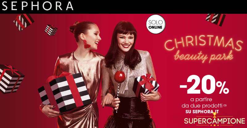 Sephora: codice sconto + omaggio