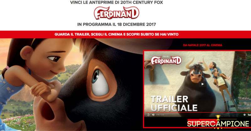 Vinci gratis i biglietti per Ferdinand Vinci gratis i biglietti per Ferdinand
