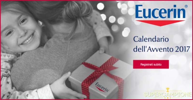 Calendario dell'avvento Eucerin: vinci gratis tanti prodotti