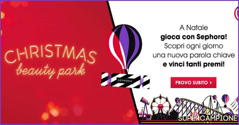 Sephora: vinci gratis gift card e make up total look