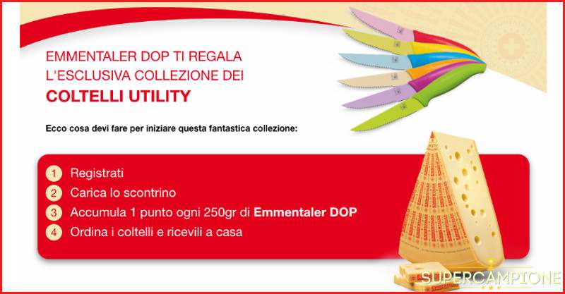 Set di coltelli Utility omaggio Set di coltelli Utility omaggio