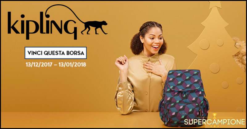 Vinci gratis uno zaintetto Kipling