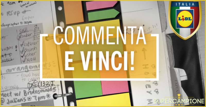 Vinci gratis un set di foglietti adesivi Vinci gratis un set di foglietti adesivi