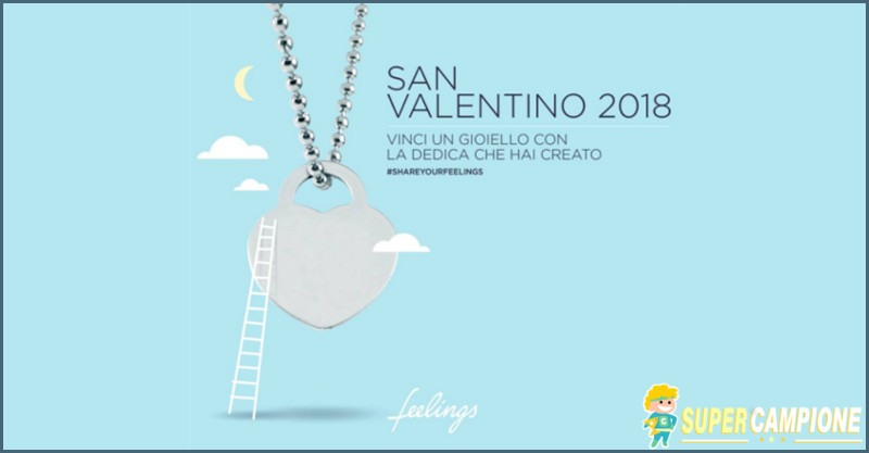 Vinci un gioiello Feelings Jewels con la tua dedica Vinci un gioiello Feelings Jewels con la tua dedica