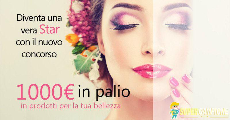 Vinci gratis 1000€ in prodotti di bellezza Vinci gratis 1000€ in prodotti di bellezza