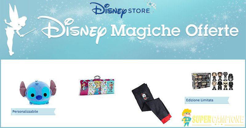 Disney Store: offerte speciali