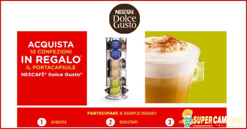 Nescafè ti regala un portacapsule