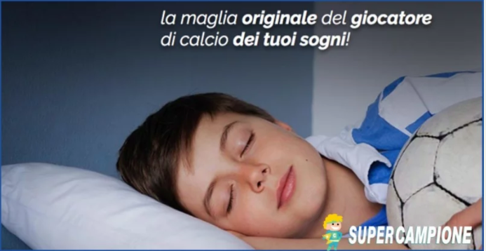 Vinci gratis la maglia originale del campione di calcio dei tuoi sogni Vinci gratis la maglia originale del campione di calcio dei tuoi sogni