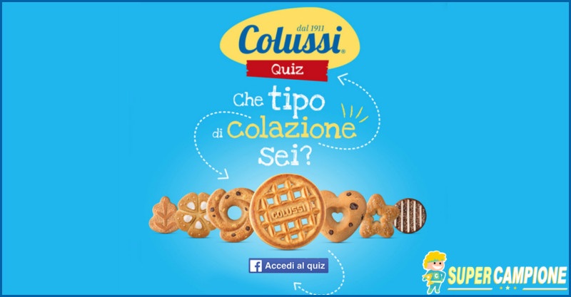 Vinci gratis 14 confezioni di biscotti Colussi