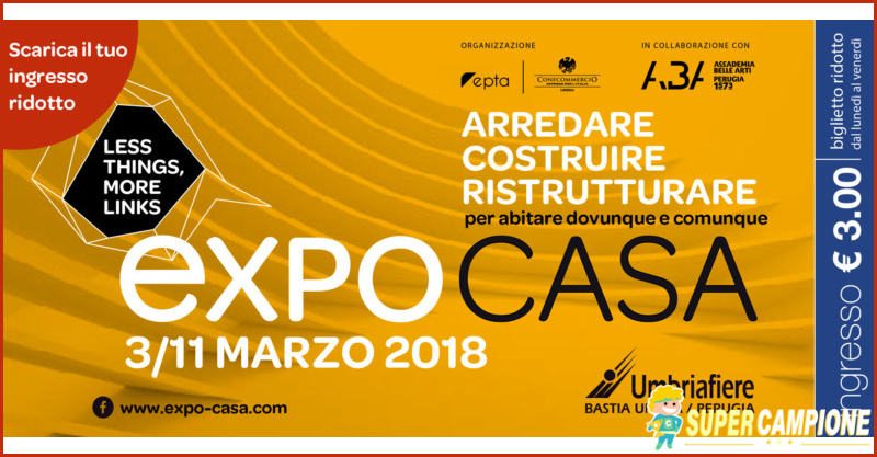 Coupon Expo Casa ingresso ridotto