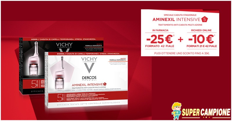 Buono sconto Vichy Dercos