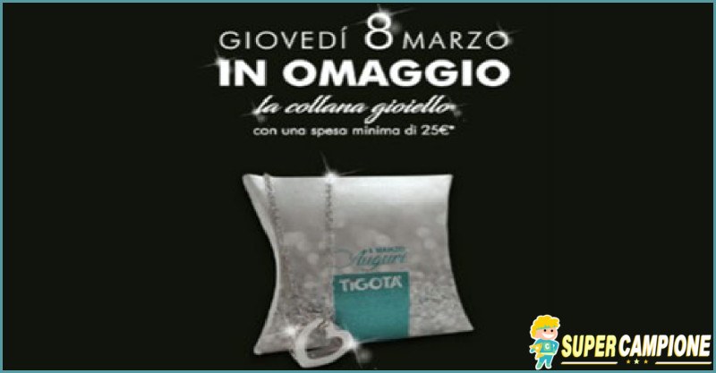 Omaggio Tigotà: collana gioiello