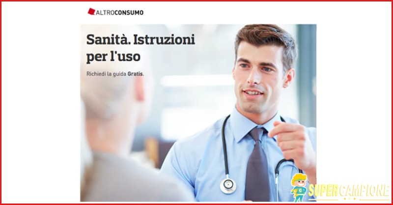 Omaggio Altroconsumo: guida Sanità istruzioni per l'uso