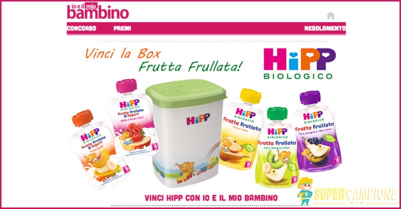 Vinci subito una box frutta frullata