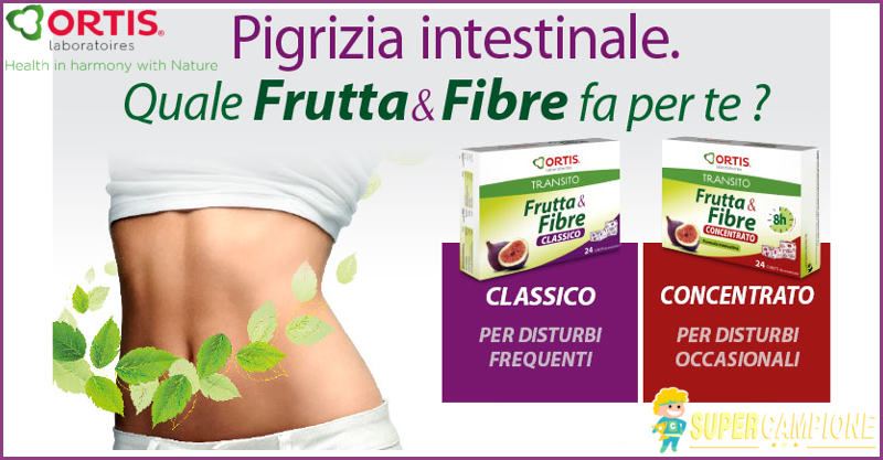 Campioni omaggio Ortis Frutta & Fibre Campioni omaggio Ortis Frutta & Fibre