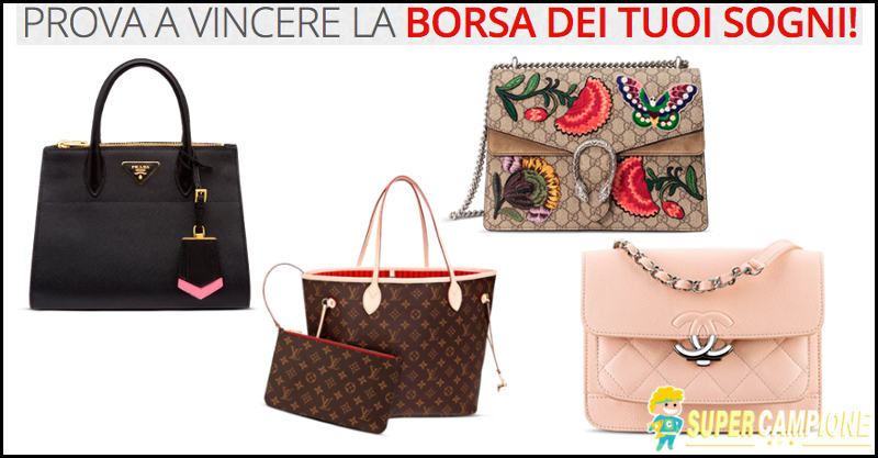 Vinci gratis la borsa dei tuoi sogni Vinci gratis la borsa dei tuoi sogni