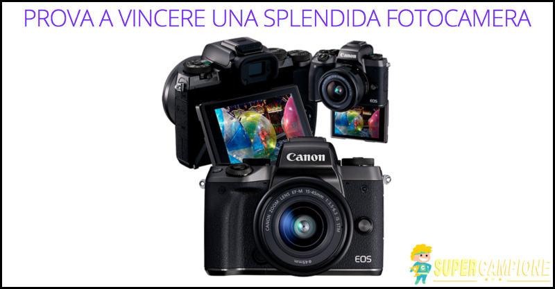 Vinci gratis una macchina fotografica Vinci gratis una macchina fotografica