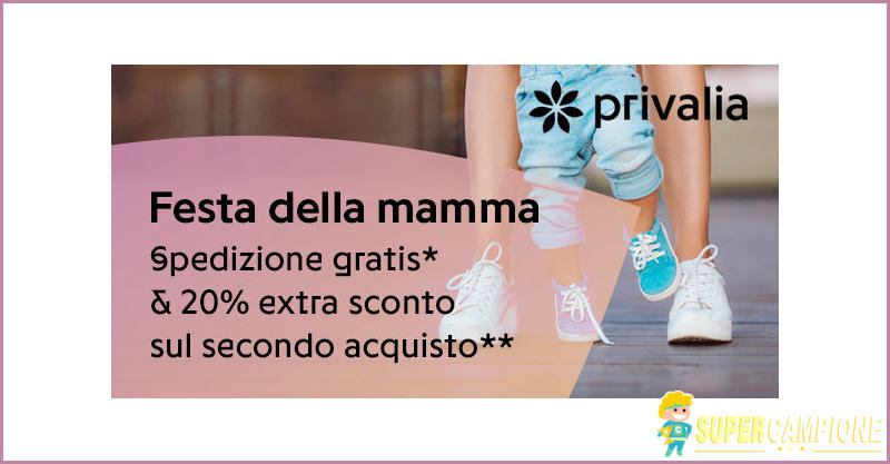 Privalia: speciale Festa della mamma