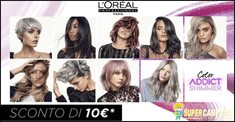 Buono sconto di 10€ sulla tinta L'Oreal