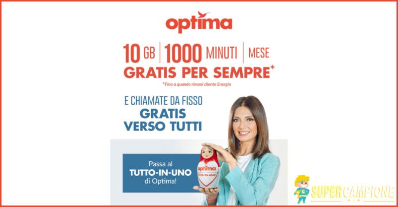 Optima tutto incluso: internet, fisso, mobile, luce e gas