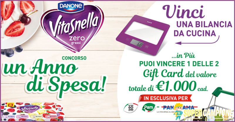 Premio sicuro bilancia da cucina con Vitasnella Premio sicuro bilancia da cucina con Vitasnella