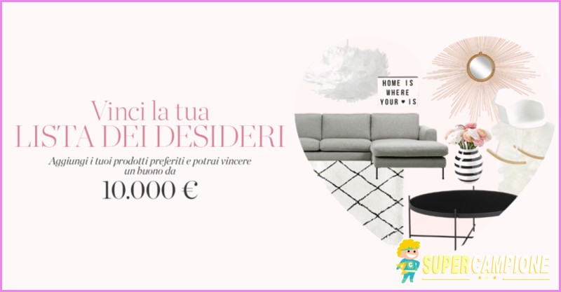Vinci un buono da 10.000 € Vinci un buono da 10.000 €