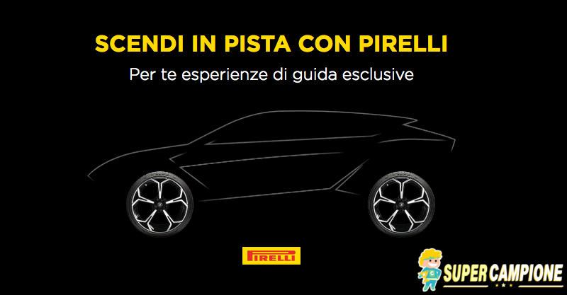Pirelli: vinci gratis esperienza di guida in Lamborghini Pirelli: vinci gratis esperienza di guida in Lamborghini