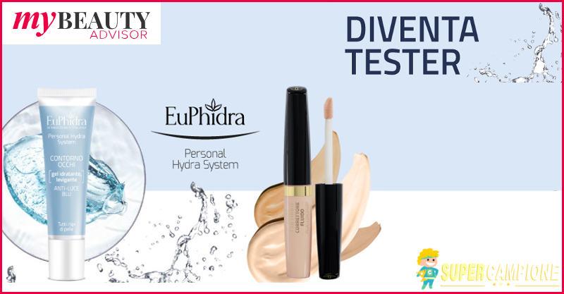 Diventa tester Euphidra contorno occhi e correttore Diventa tester Euphidra contorno occhi e correttore