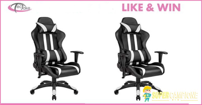 Vinci gratis una sedia da ufficio stile racing Vinci gratis una sedia da ufficio stile racing