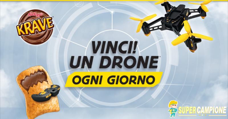 Vinci un drone ogni giorno con Kellogg's Vinci un drone ogni giorno con Kellogg's