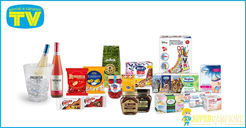 Tv Sorrisi e Canzoni: vinci gratis 100 kit Grandi Marche Tv Sorrisi e Canzoni: vinci gratis 100 kit Grandi Marche