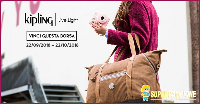 Vinci gratis una borsa Kipling Vinci gratis una borsa Kipling