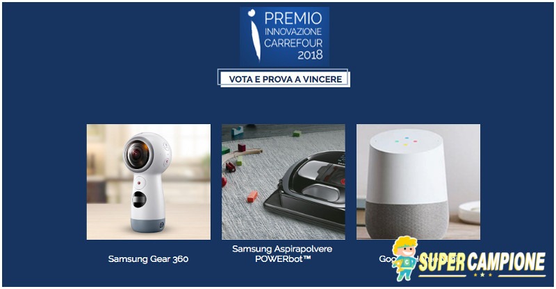 Vinci gratis il robot aspirapolvere Samsung Vinci gratis il robot aspirapolvere Samsung