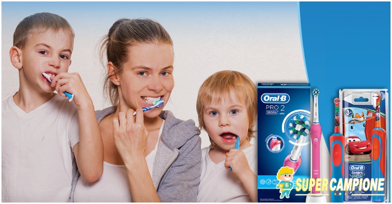 Vinci una coppia di spazzolini elettrici Oral-B Vinci una coppia di spazzolini elettrici Oral-B