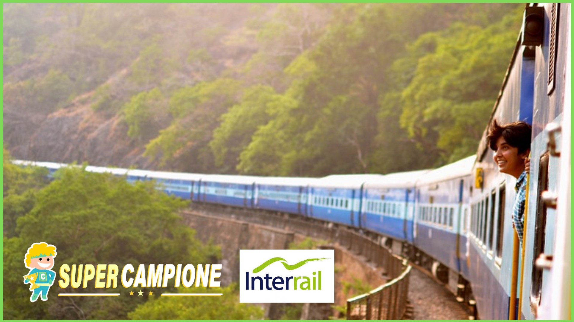 Vinci gratis 2 biglietti Interrail per girare l’Europa Vinci gratis 2 biglietti Interrail per girare l’Europa