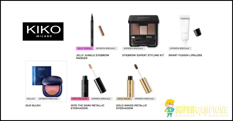 Make-up KIKO al 70%!