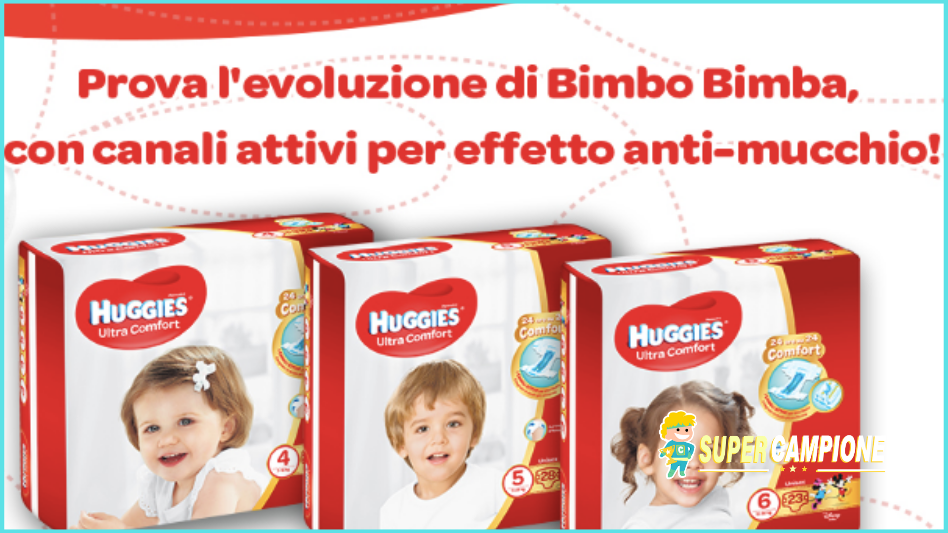 Diventa tester Huggies Ultra Comfort