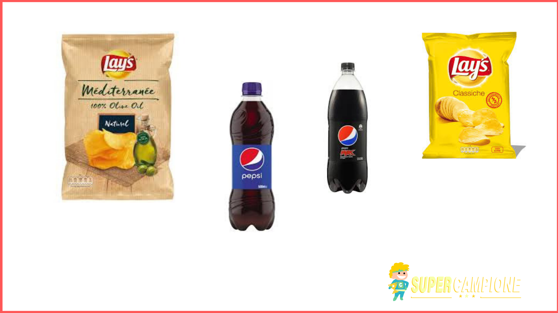 Vinci forniture Pepsi e Lay's Vinci forniture Pepsi e Lay's