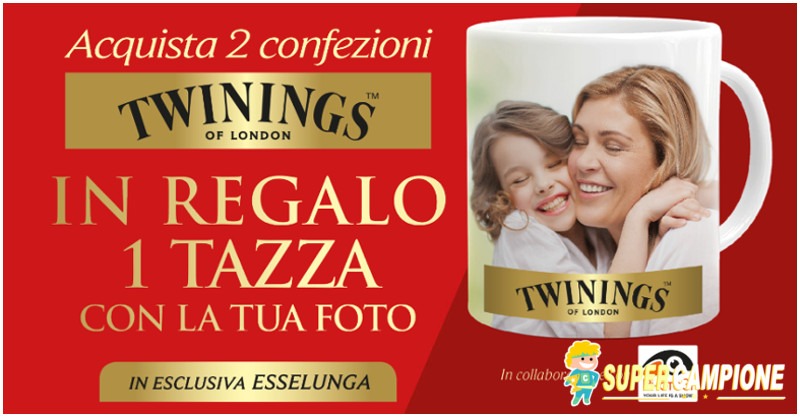 Omaggio una tazza personalizzata
