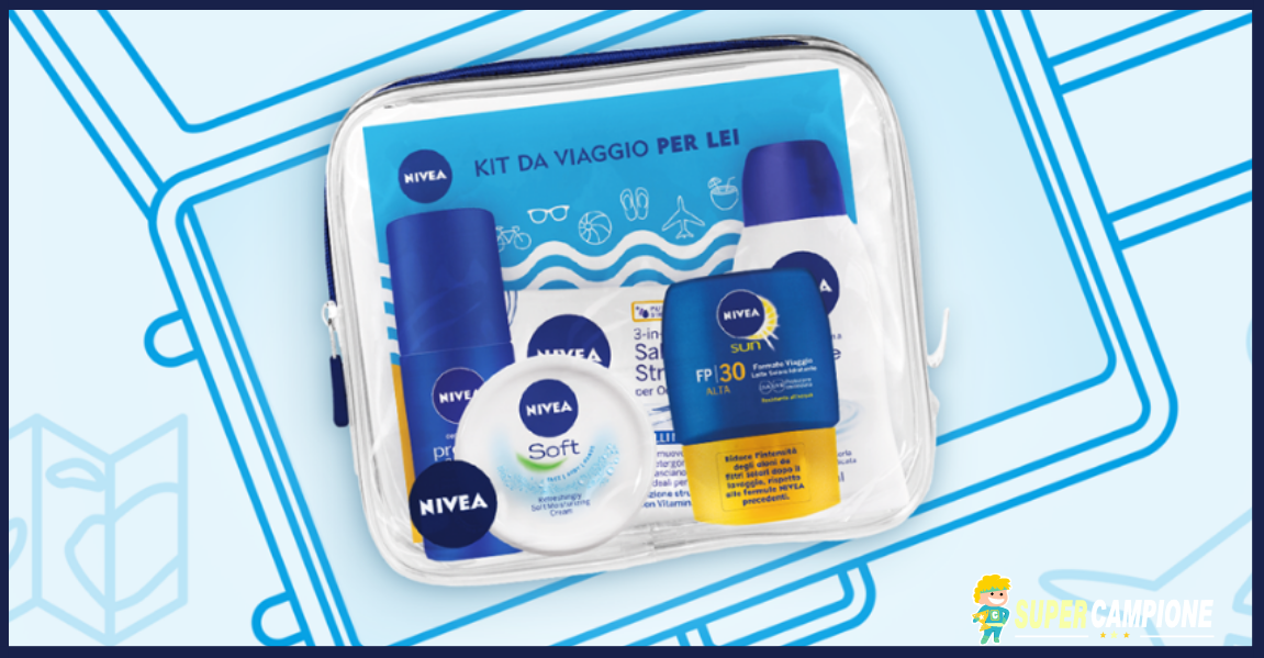 Vinci un kit da viaggio Nivea Vinci un kit da viaggio Nivea