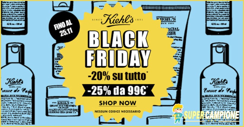 Black friday Kiehl's 