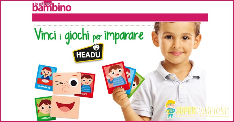 Vinci subito un kit di giochi Headu