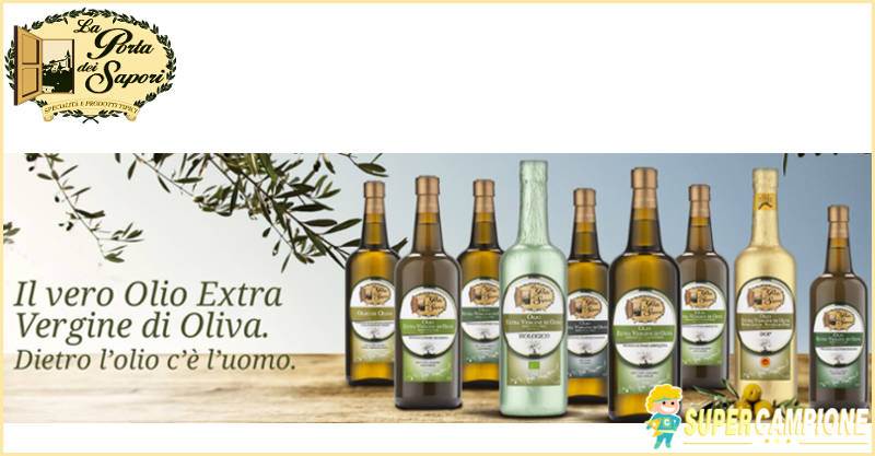 Omaggio kit assaggio olio La Porta dei Sapori Omaggio kit assaggio olio La Porta dei Sapori