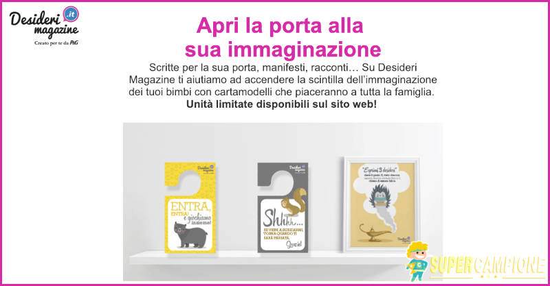 Desideri Magazine: omaggi e offerte esclusive