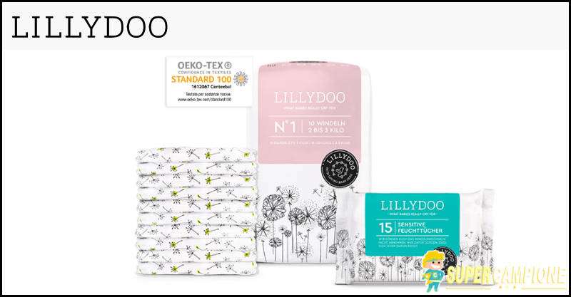 Lillydoo: kit pannolini e salviettine gratis