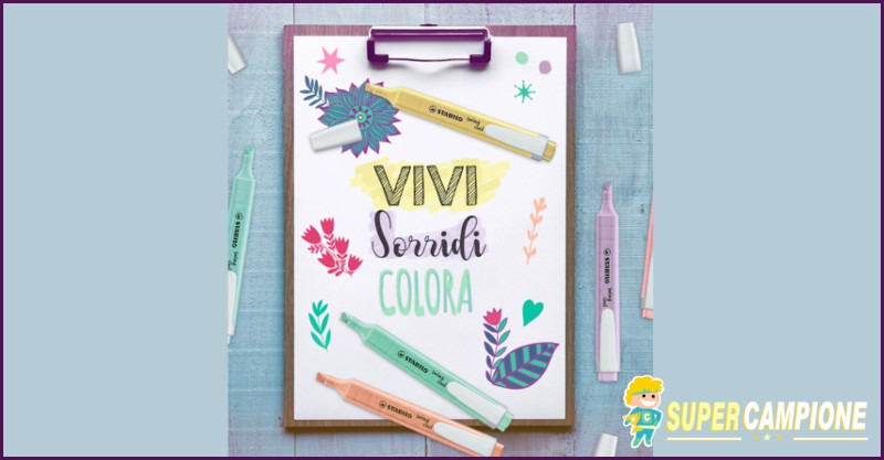 Vinci gratis una confezione di Stabilo Swing Cool Pastel